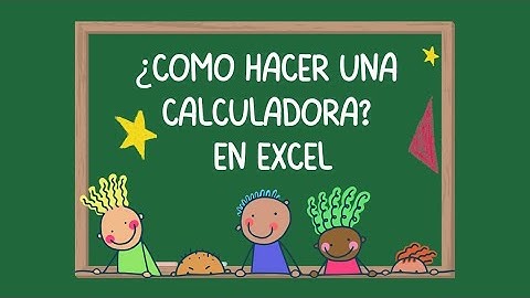 ¿Cómo hacer una  calculadora básica en excel? #excel #formulasexcel #calculadora #matemáticas