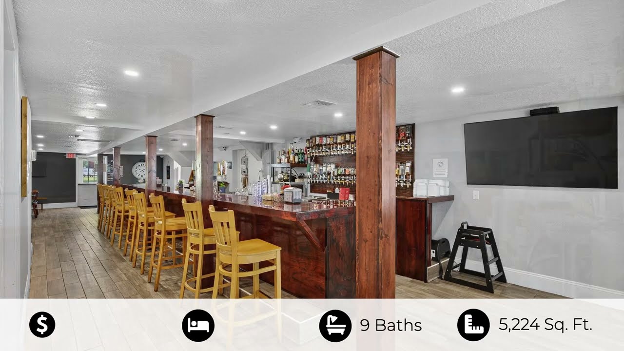 Own This Turnkey Entertainment Powerhouse.Fully Renovated Bar, Restaurant & Income Property! Florida