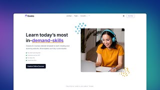 Clean and Simple Instructor, Tutor and Teacher Dashboard UI Design