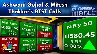 Closing Bell - 23rd Aug, P2 | Ashwani Gujral & Mitesh Thakkar's BTST Calls | CNBC TV18