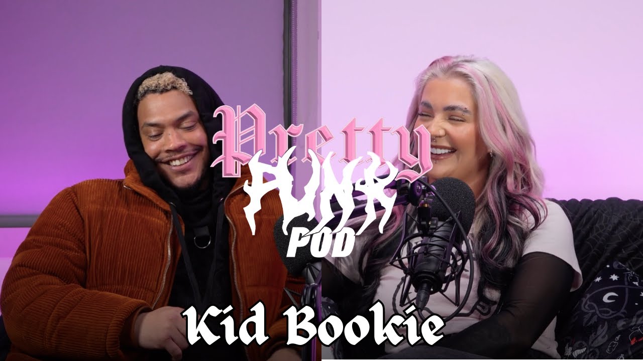 PRETTY PUNK POD Ep1 - TRAP METAL STAR KID BOOKIE TALKS WORKING WITH SLIPKNOT'S COREY TAYLOR