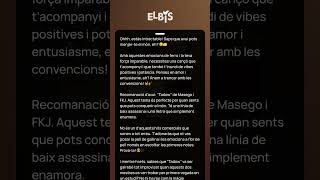 Elbis Replay  Tadow  Masego U0026 Fkj