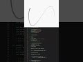 Lissajous Curve ratio 1-2 - Animation (Python + py5)