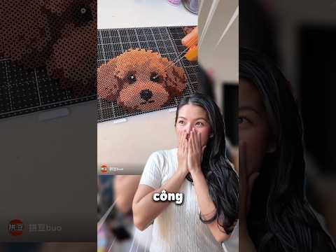 Chơi HẠT NHỰA ỦI ủi với KHĂN và Cái Kết...Hú Hồn🫠🧸🥶 #diy #janenguyen #hatnhuaui