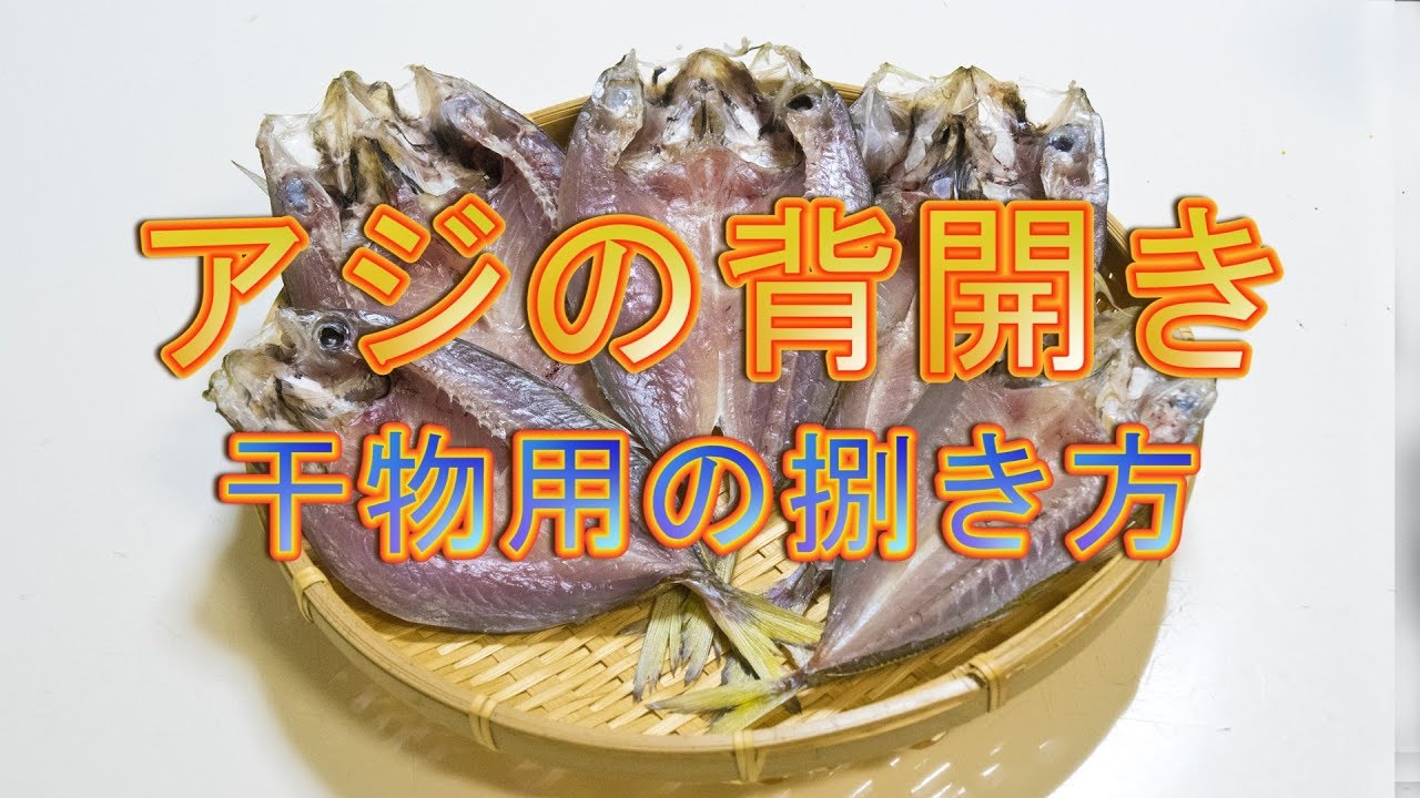 アジの干物 魚料理レシピデータベース