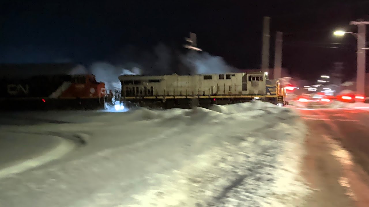 CN 731 West With Massive Powers - CN 3967 3428 EMDX 7218 3056 8352 3421 DPU 3905