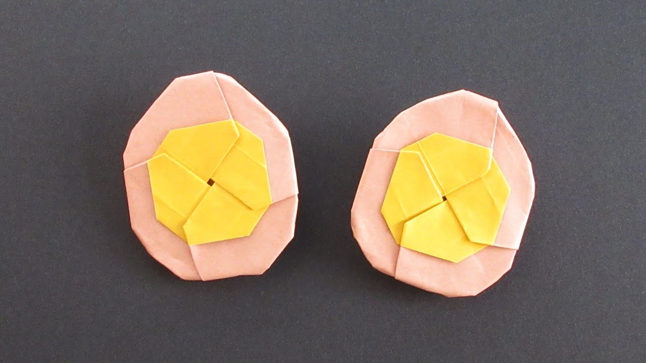 折り紙 味付け卵 Origami Seasoned Eggs Youtube