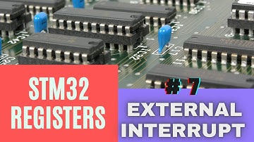 #7. EXTernal Interrupt using Registers || STM32F4 || STM32F1 || NO HAL