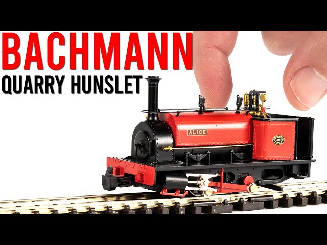 Bachmann's Outstanding Narrowgauge OO9 Quarry Hunslet | Unboxing & Review class=