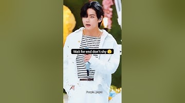 Kim Taehyung 🥰 cute moments (watch till end) #shorts #btsshorts #btsarmy