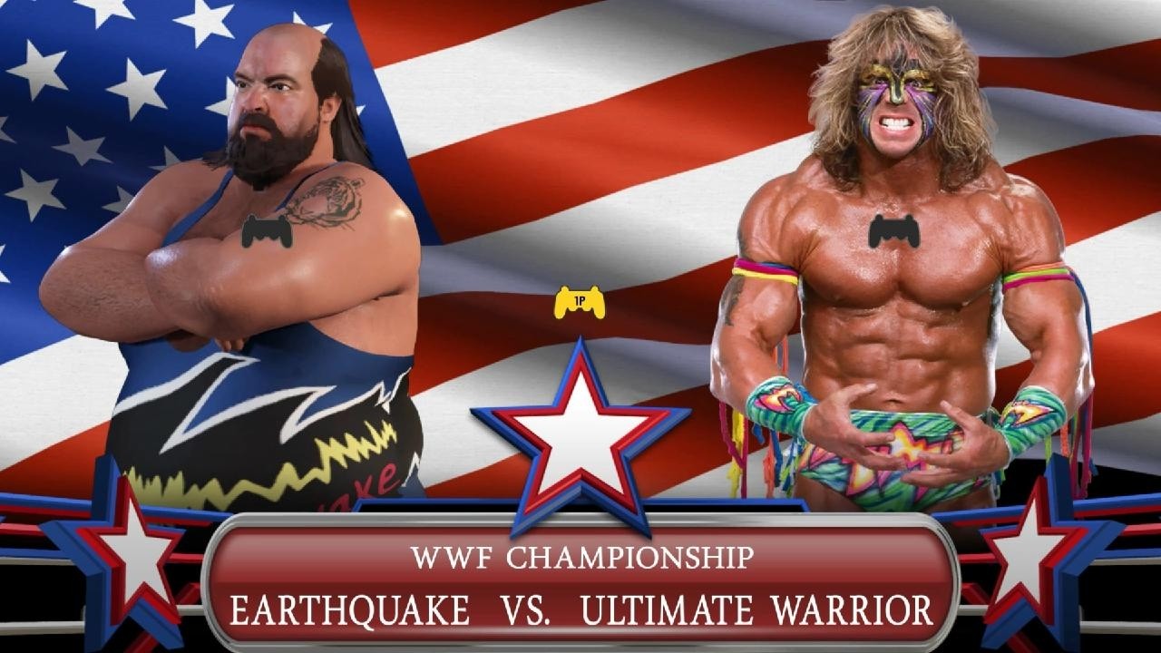 WWE 2K22】Wrestle Mania VI：WWF世界ヘビー級王座戦：ハルク