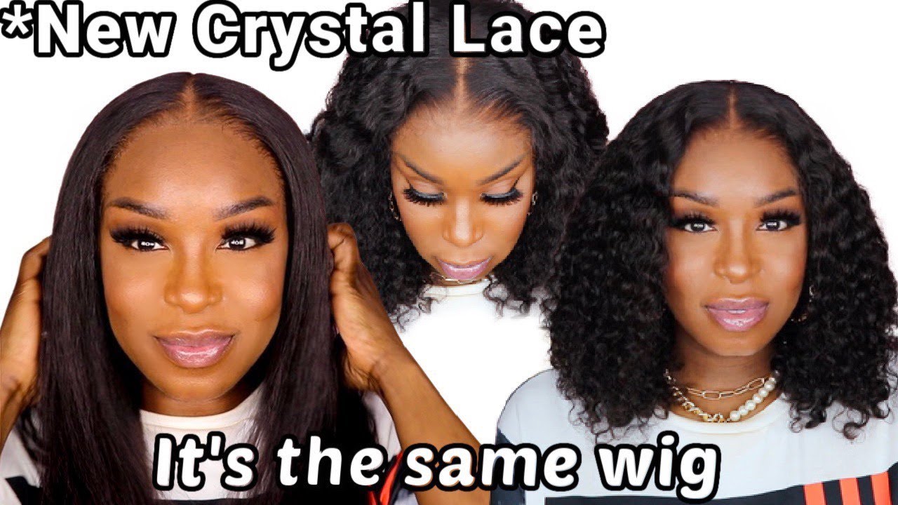 NEW CRYSTAL LACE!! Skin Melted + Realistic Hairline