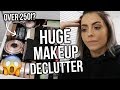 DECLUTTERING MY ENTIRE MAKEUP COLLECTION! (+ BEAUTY ROOM TOUR!) PART 1