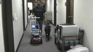 RG, Robotic Guide for the Blind, Guides a Visually Impaired Individual