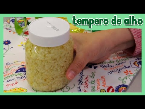 2 RECEITAS PRATICAS DE TEMPERO DE ALHO CASEIRO - Rápidas e Fáceis de Fazer