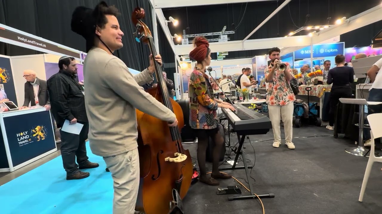 Toca Toca Cuban Music At Israel Tourist Conference 