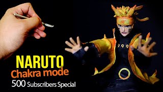 Sculpting Naruto Chakra Mode Naruto Shippuden 500 Subscribers Special