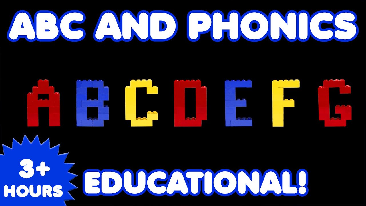 ABC, Letters, and Phonics | 3 Hours | Nursery Rhymes | Kids Songs | Educational