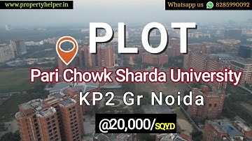 Plot in knowledge park 3 grearter noida near pari chowk