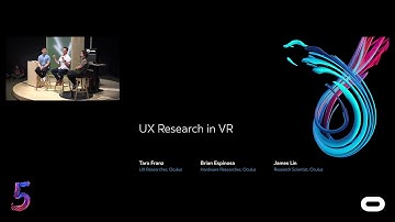 Oculus Connect 5 | UX Research in VR