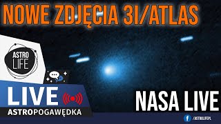 Konferencja NASA: zdjęcia 3I/ATLAS ! Oglądamy na żywo ☄️ Obserwacje nieba + dr Marcin Górko