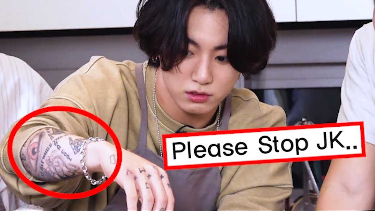 Why BTS Jungkook's New Tattoo is in Controversy Now - YouTube