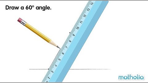 Drawing Angles - Less Than 90 Degrees