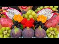 ASMR FRESH FRUIT PLATTER *MAKAN BUAH SEGAR* ताजे फल खाएं MASSIVE Eating Sounds