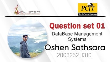 create a database using HeidiSQL software & create tables using that database.|Java Institute|Oshen