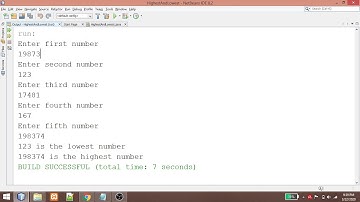 Sort numbers in NETBEANS to find Min and Max values without using Array