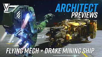 Architect Previews Mining Mech + Drake Golem Miner