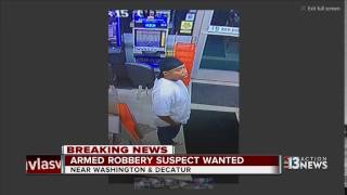 Suspect sought in armed robbery near Washington, Decatur