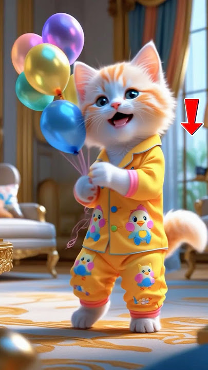 Kucing Nyanyi Balonku Ada Lima #kucing #kucinglucu #kucingnyanyi #balonkuadalima #viralvideo