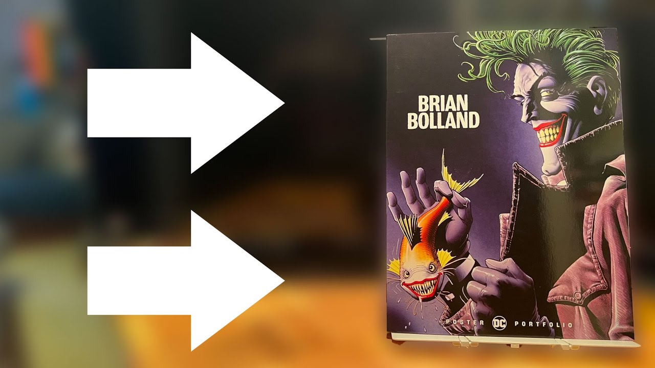 DC Poster Portfolio Brian Bolland YouTube