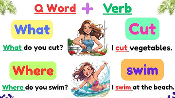 🧠 Master English Fast with Simple Questions and Answers for Beginners | Learn Verbs and WH Words