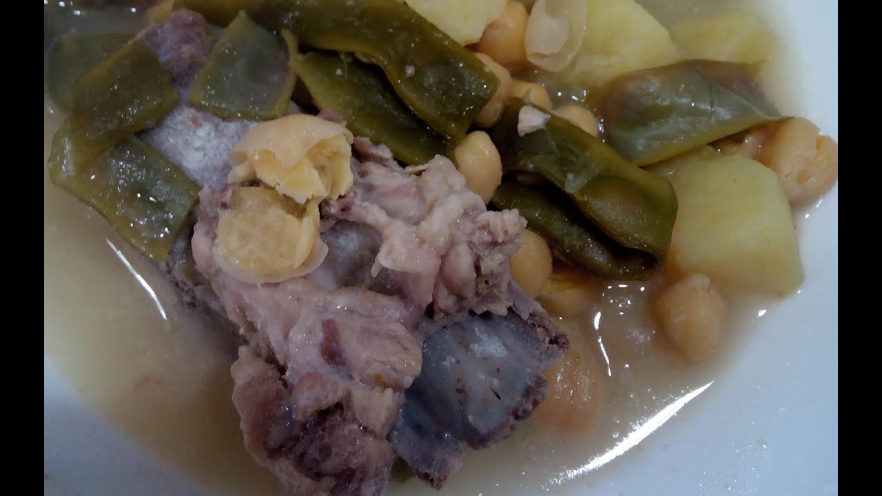 Puchero de garbanzos en GM D