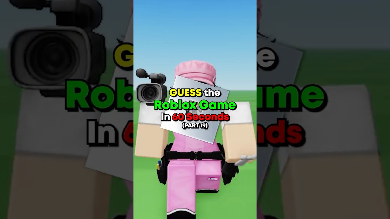 Guess the roblox game in 60 seconds🤔