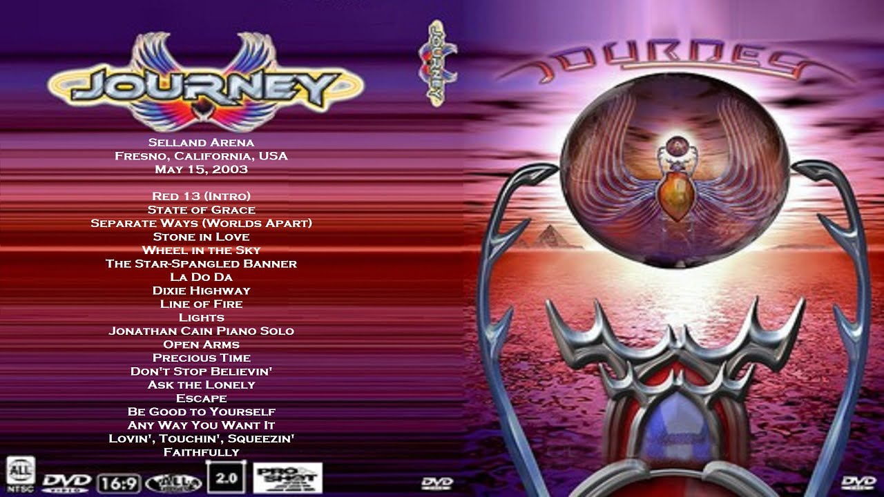 Journey ~ Live in Fresno, CA May 15, 2003 Steve Augeri Journey ~ Live in Fresno, CA May 15, 2003 Steve Augeri