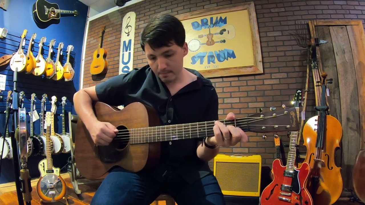 Jack Dunlap | Wayfaring Stranger on a 1935 Martin 00-17 | Drum & Strum Warrenton VA