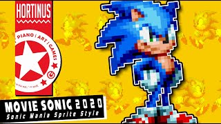 ✪ Movie Sonic 2020 | Sonic Mania Sprite Style ✪