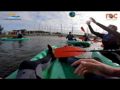 Studenten ROC van Flevoland maken kennis met watersport
