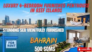 Luxury 4-Bedroom Furnished Penthouse in Reef Islands | Stunning Sea View