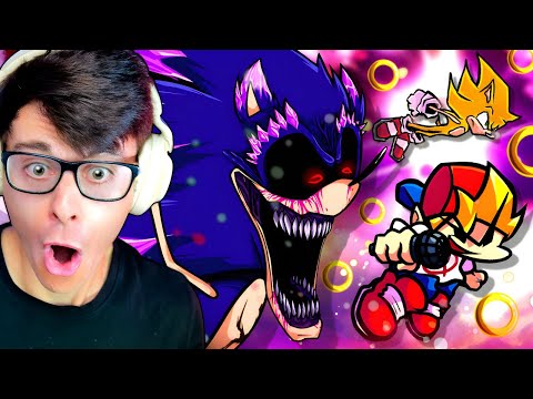 FNF Vs SONIC EXE FINAL ESCAPE DETOUR Will MELT YOUR MIND