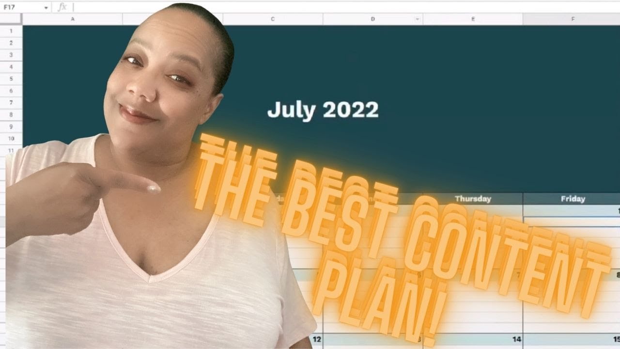 Create a Content Calendar with me!!! | Social Media | 2022 | Budgeting Just Because | June 19, 2022