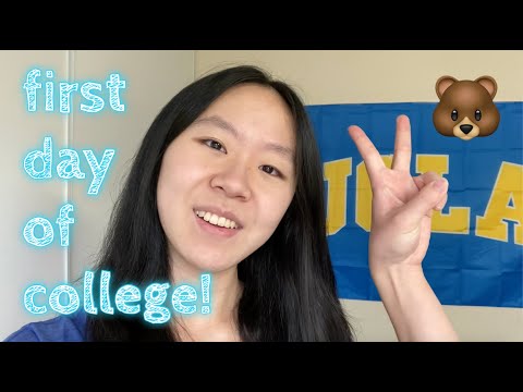 my first day of college (ucla) vlog! 🐻