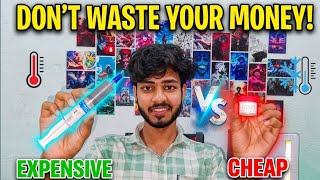 💥Don't waste your money buying the wrong thermal paste🤑 || Cheap Vs Expensive Thurmal paste