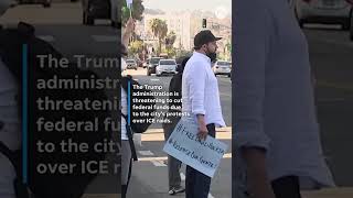 Los Angeles Mayor Karen Bass responds to federal 'sanctuary city' lawsuit #Shorts