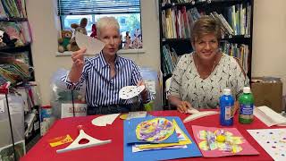 Preschool and Literacy Activities: Scrape Painting
