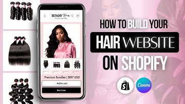 How To Make A Hair Shopify Website | Step By Step Tutorial 2024