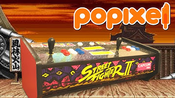 Street Fighter II Control Panel Arcade - Raspberry Pi Project